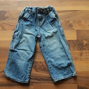 2t children's place utility Jean's. Light wash